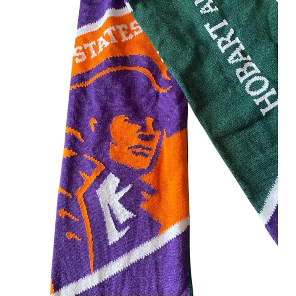 Hobart and William Smith Colleges Scarf Bart the Statesman and Herons